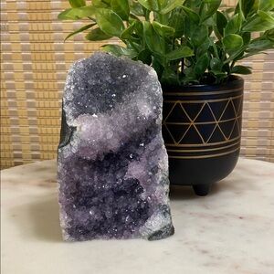 Amethyst Geode Crystal Decor